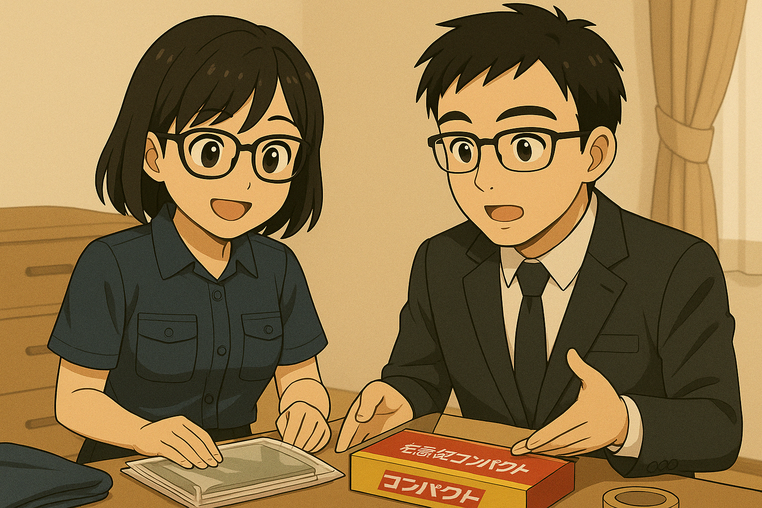 宅急便コンパクト 薄型専用BOXをユイに提案するハマン