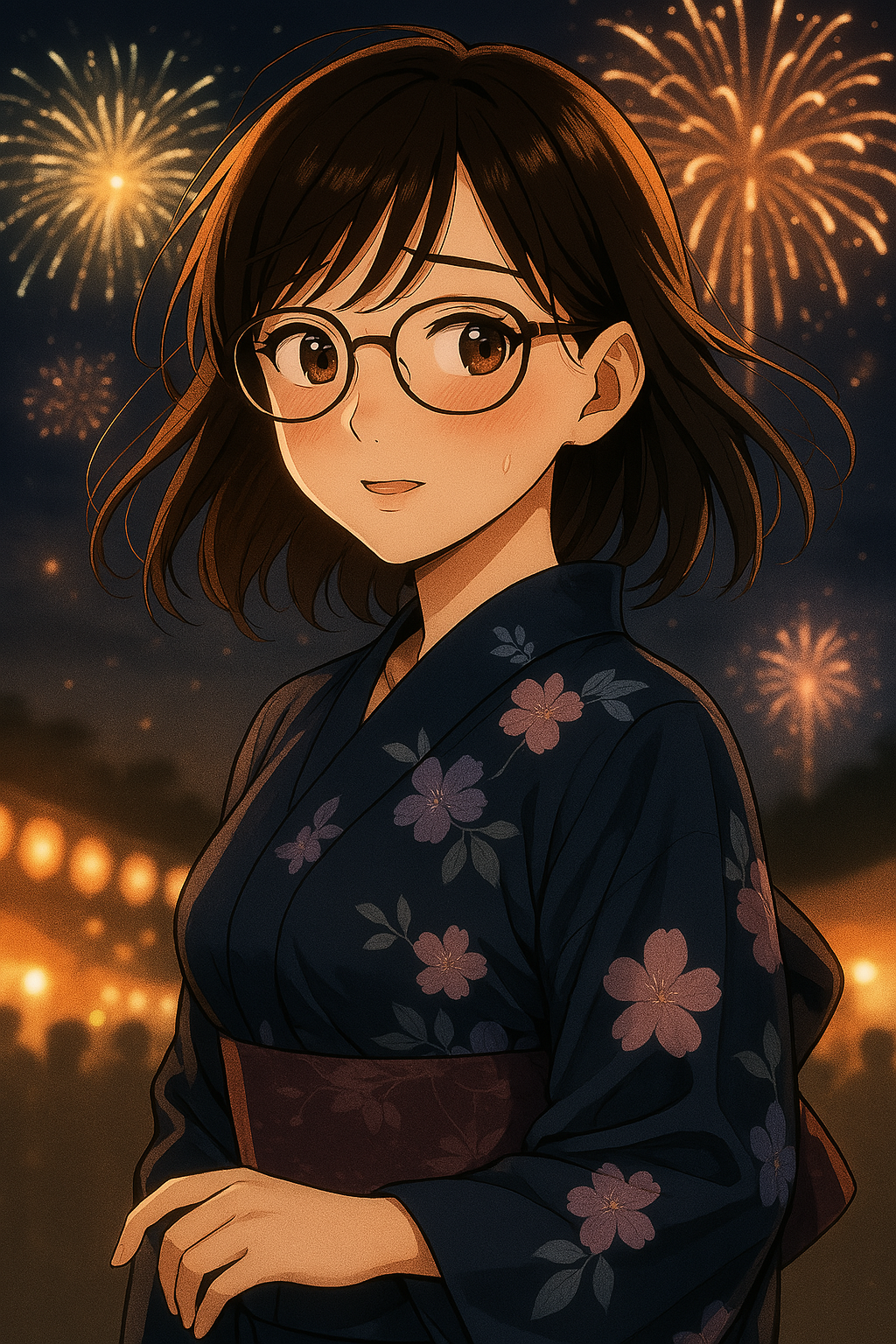 夏祭りのユイ